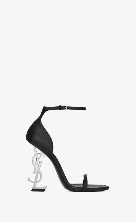 ysl mules heels|ysl heels black and silver.